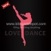 Love Dance Iron On Transfer Vinyl